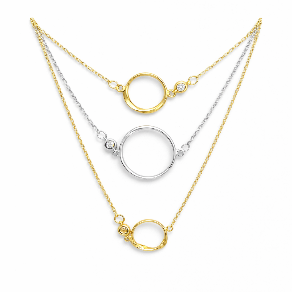 Infinity twisted Necklace