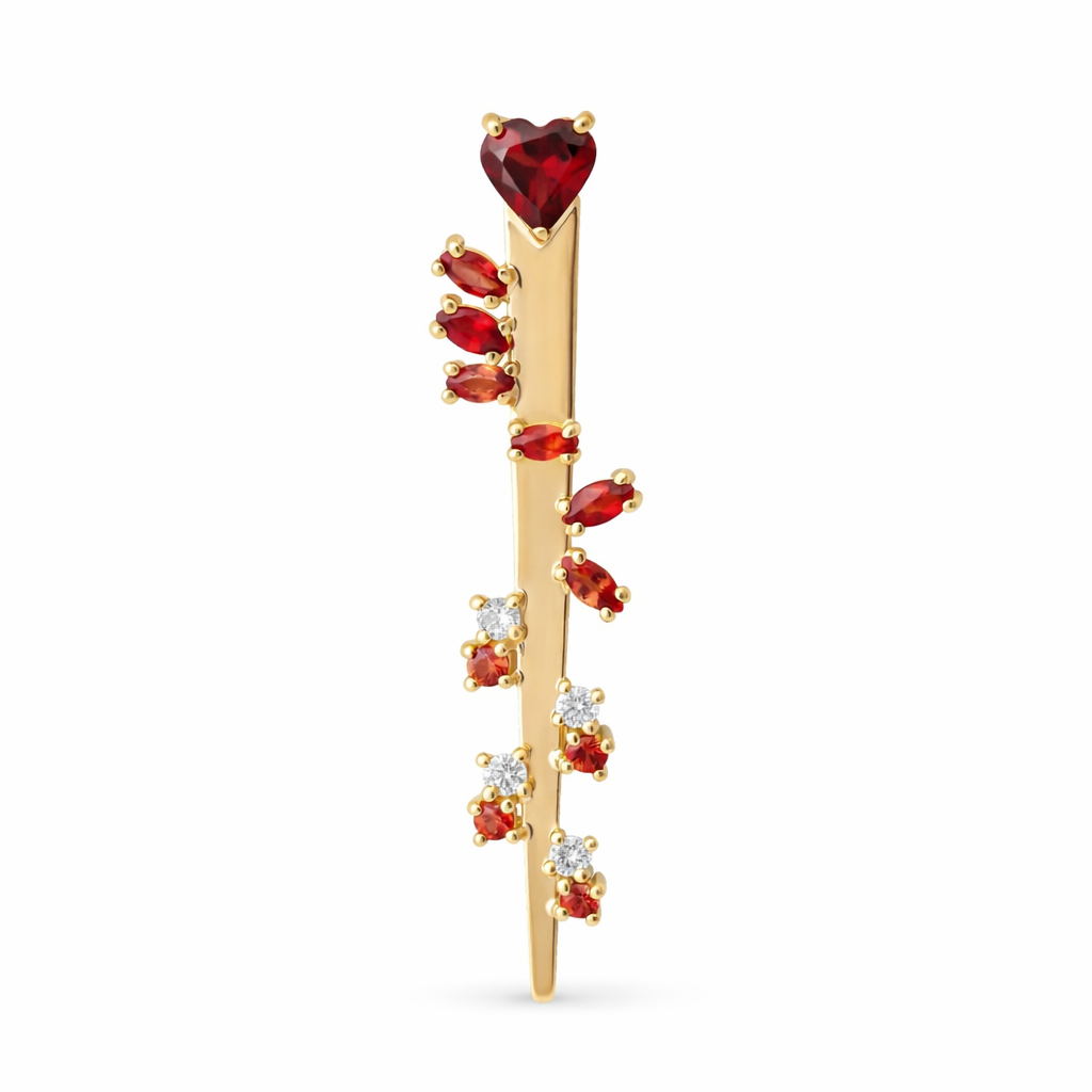 BLEEDING HEART EARING