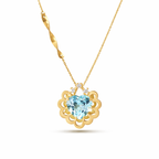 DENTELLE HEART TOPAZ