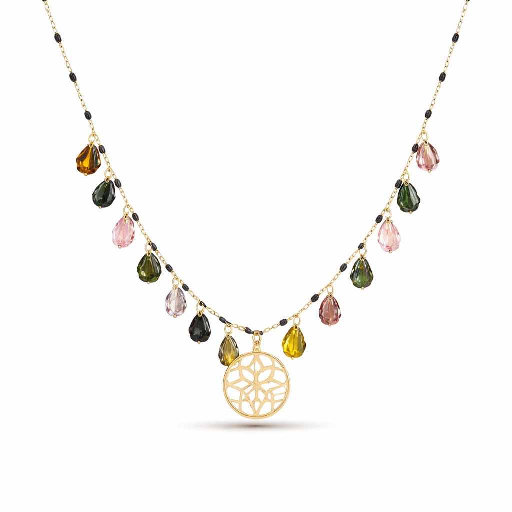 EMAILLE TOURMALINE LOGOD