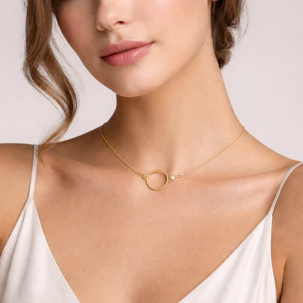 Infinity twisted Necklace