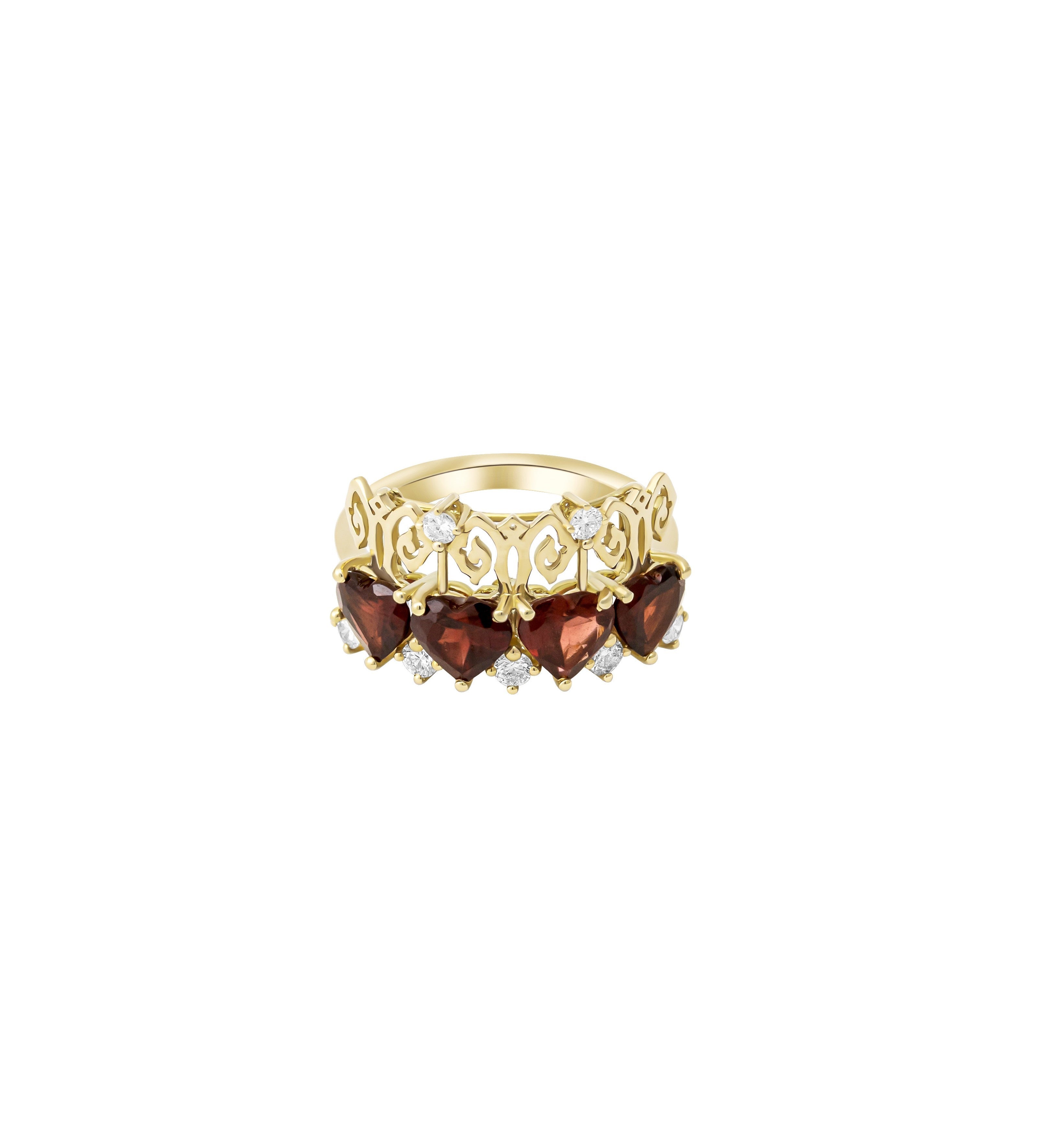 Imperoyal Hearts ring