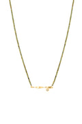 TWISTED BEADS DIAMOND CHOCKER